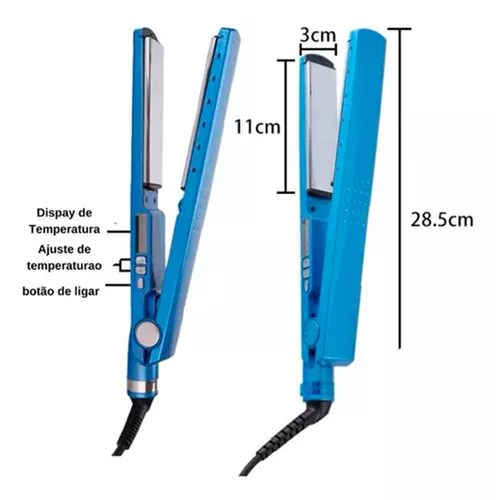 Plancha Para Cabello Alisar Alisado Pelo Nano-1