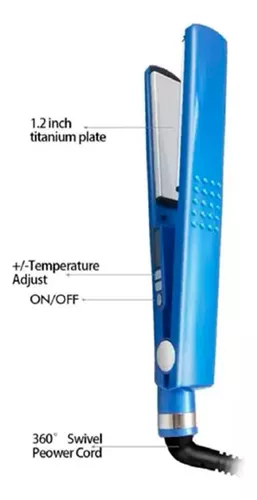 Plancha Para Cabello Alisar Alisado Pelo Nano-5