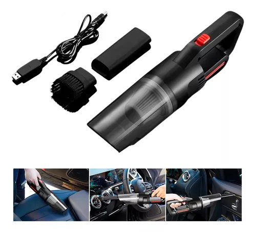 Aspiradora Portátil Inalámbrica Recargable Filtro Lavable-0