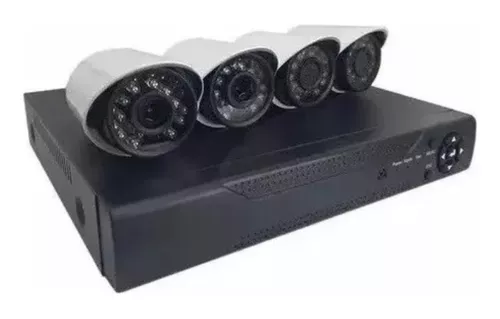 Kit Dvr Wifi + 4 Cámaras De Seguridad Interior Y Exterior-0