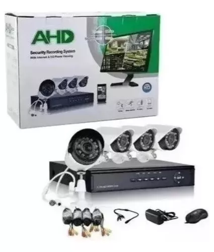 Kit Dvr Wifi + 4 Cámaras De Seguridad Interior Y Exterior-4