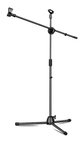 Soporte Para Micrófono Atril Con Boom Profesional Pedestal-0