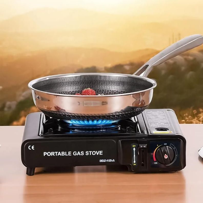 Cocina Portátil 1 Hornilla Con Maletín Camping Picnic-2