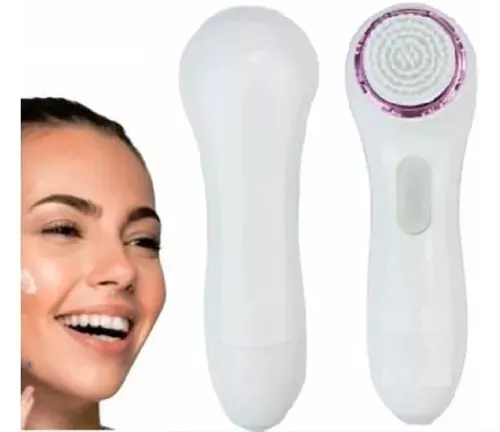 Limpiador Facial Recargable Exfoliante Inalmbrico Color Blanco-2