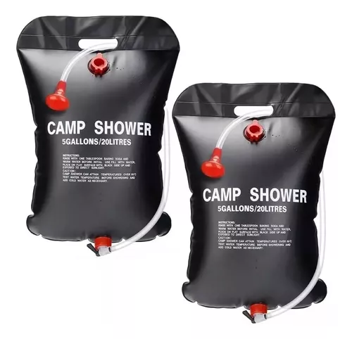 Carpa Alta Baño Vestidor + Baño Químico + 2 Duchas 20 Lts-2