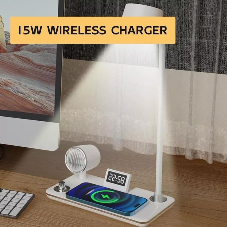 Base Carga Inalámbrica Para iPhone Magsafe 3en1 + Cargador-1