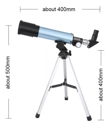 Telescopio Monocular Refractor Ideal Para Aprendiz-1