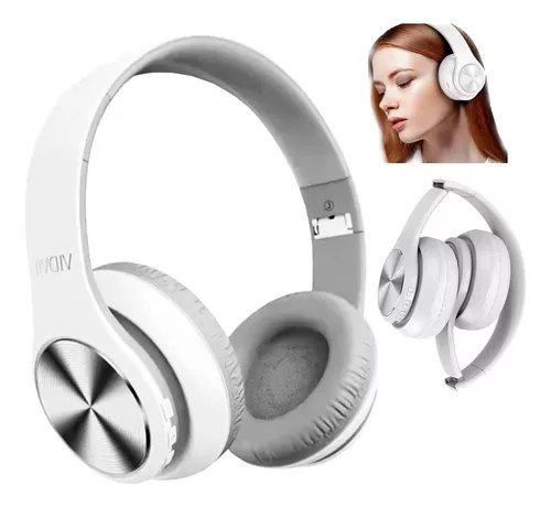 Audífonos Cascos Bt Inalámbricos Con Bajo Plegables Portátil-5