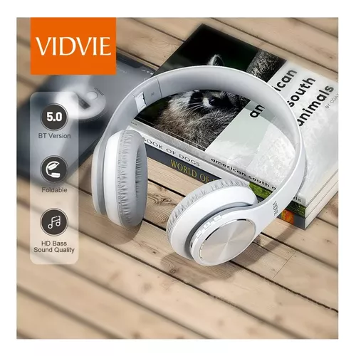 Audífonos Cascos Bt Inalámbricos Con Bajo Plegables Portátil-6