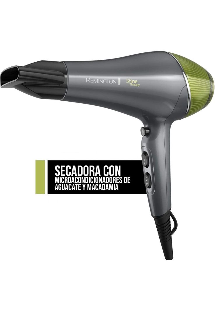 Secador Remington D18A Shine Therapy Iones Palta y Macadamia-4
