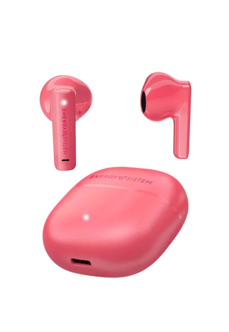 Audifonos Bluetooth Energy Sistem Street Music Coral TWS 20H Rojo