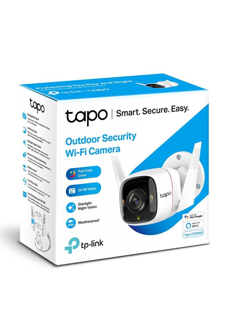 Cámara de Seguridad Wifi 2K TP-LINK TAPO C320WS de Exterior-3