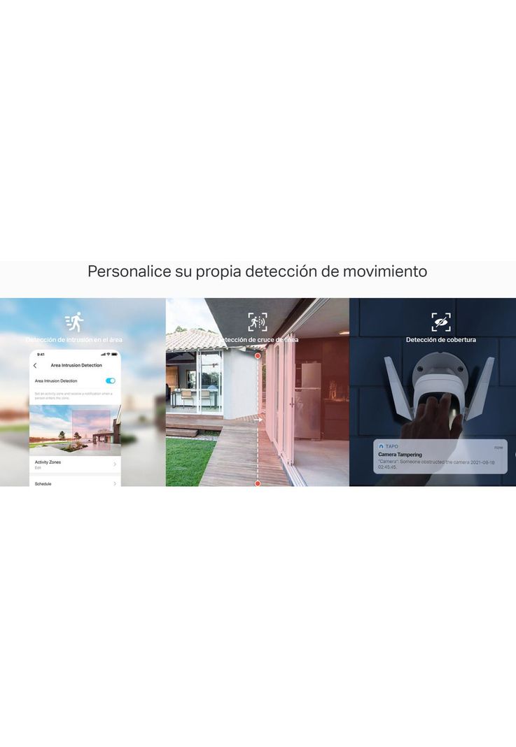 Cámara de Seguridad Wifi 2K TP-LINK TAPO C320WS de Exterior-7