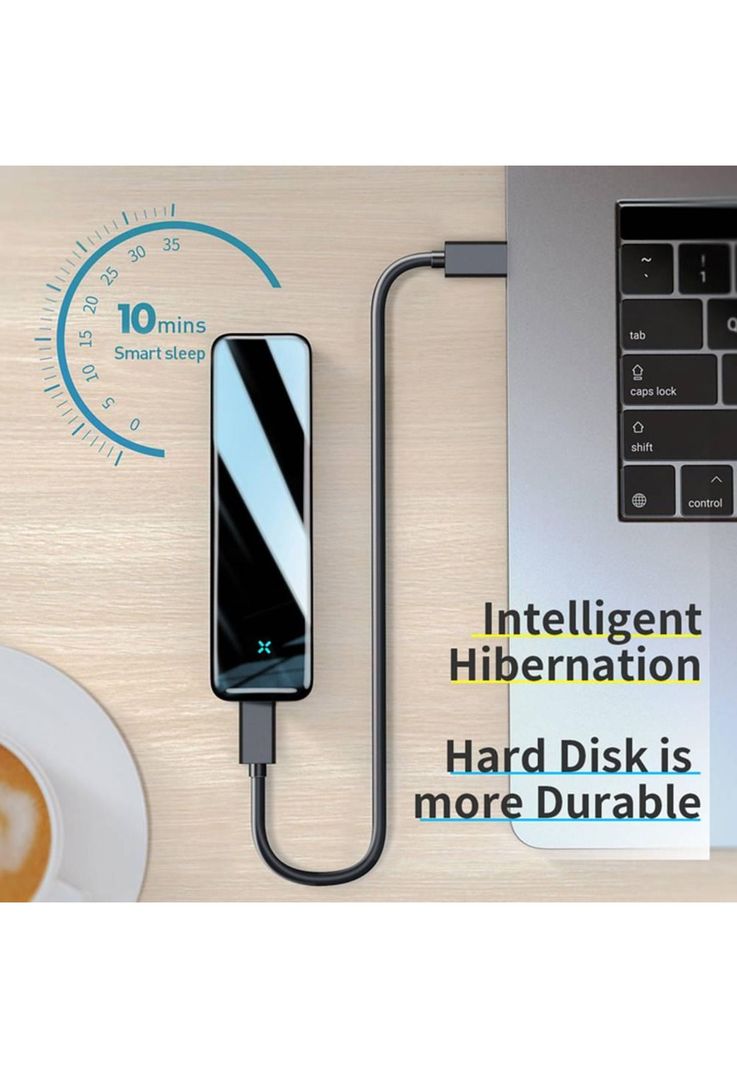 Cofre Profesional Discos NVMe / M.2 SSD USB Type-C Baseus-6