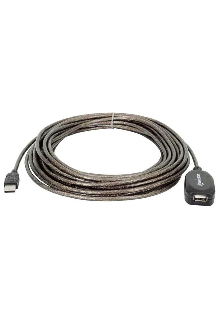 Extensión USB Activa de 10m High Speed Manhattan 151573-0
