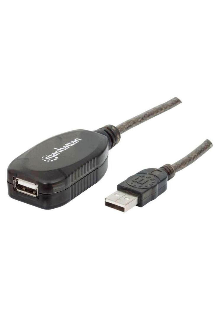 Extensión USB Activa de 10m High Speed Manhattan 151573-2