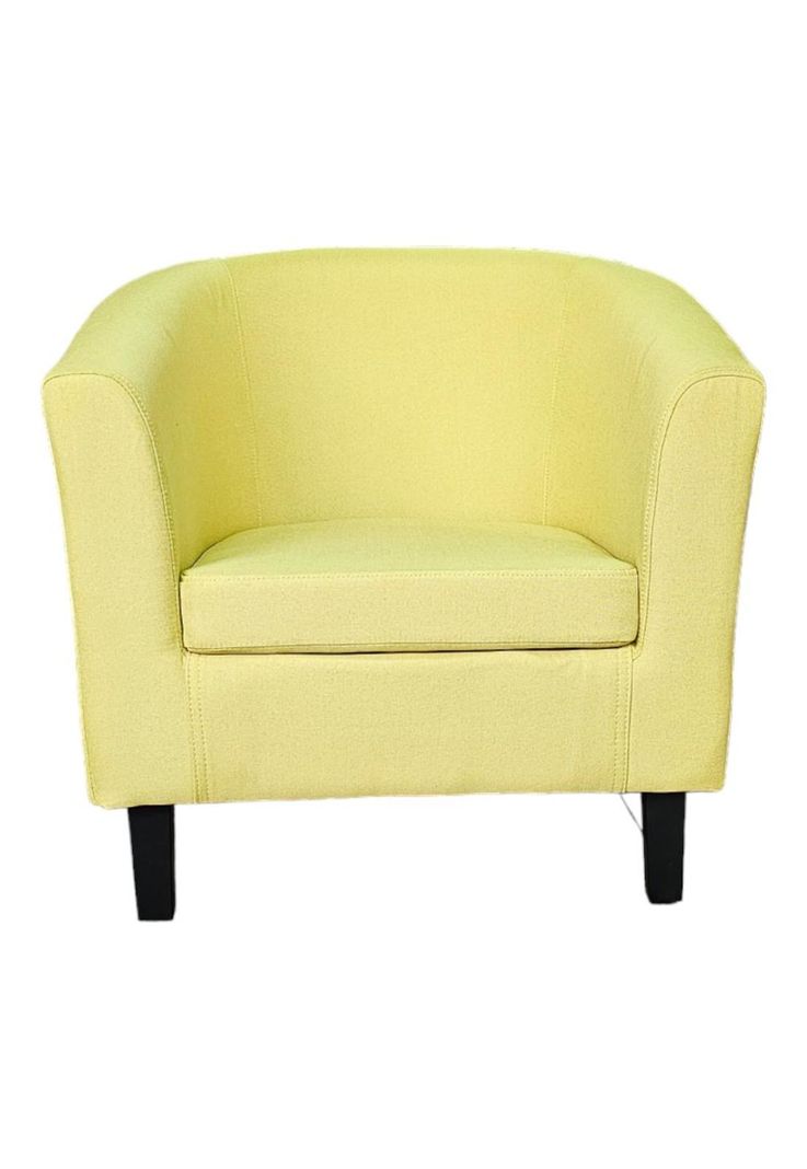 Poltrona Moderna de Descanso Individual Deluxe Mostaza-1