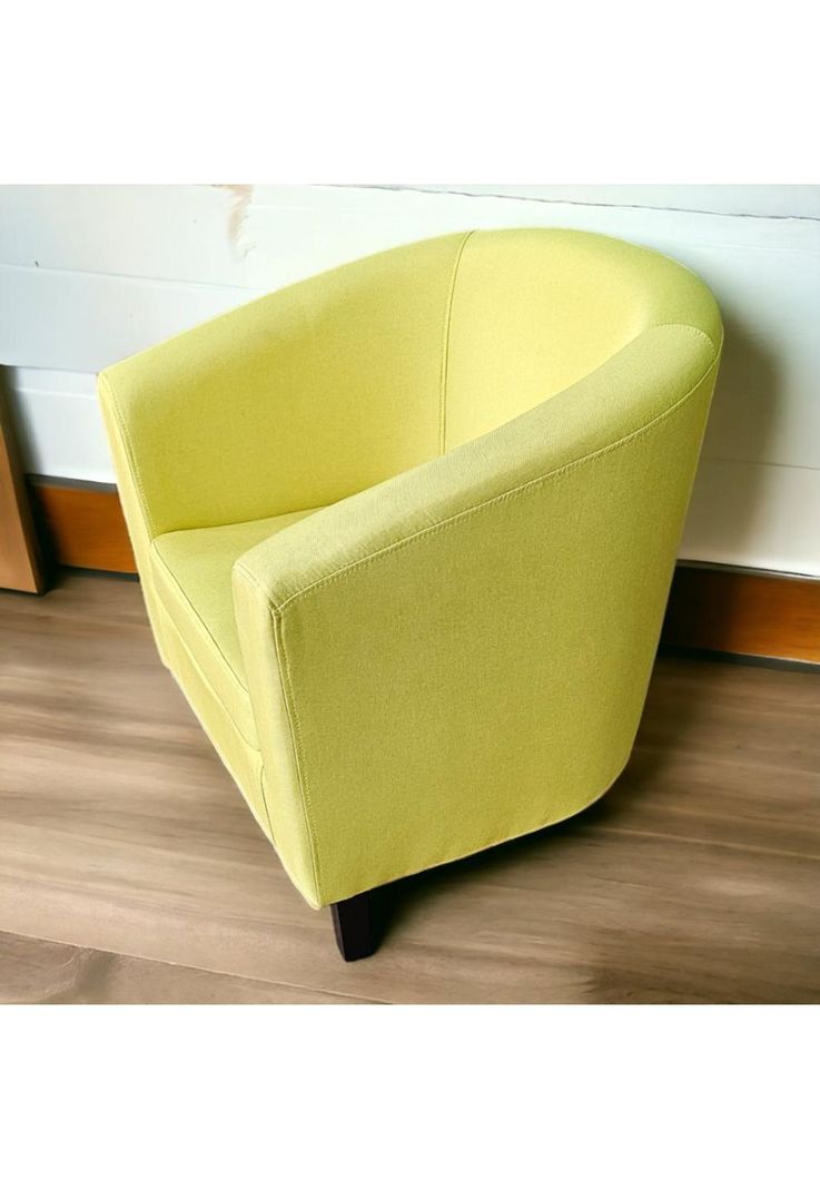 Poltrona Moderna de Descanso Individual Deluxe Mostaza-6