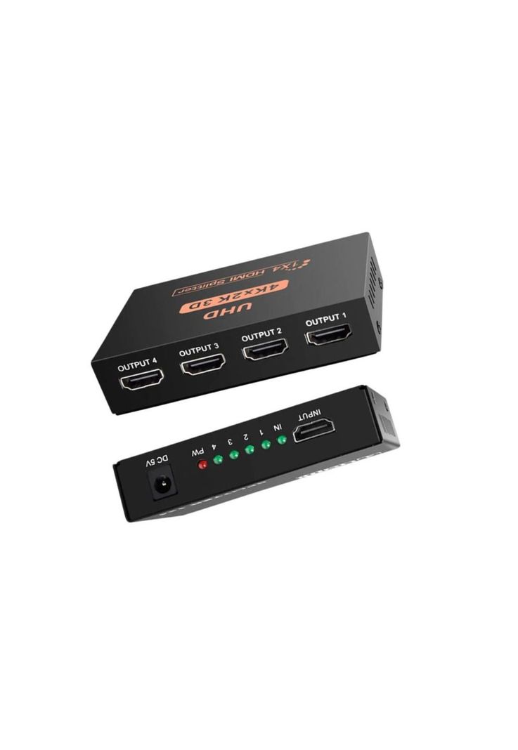 Spliter HDMI 4K 3D High Speed Pro de 4 Salidas Sin LAG HD04-2