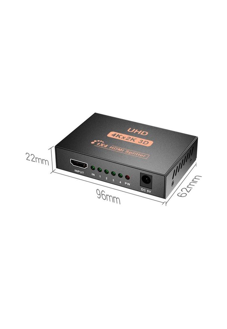 Spliter HDMI 4K 3D High Speed Pro de 4 Salidas Sin LAG HD04-7