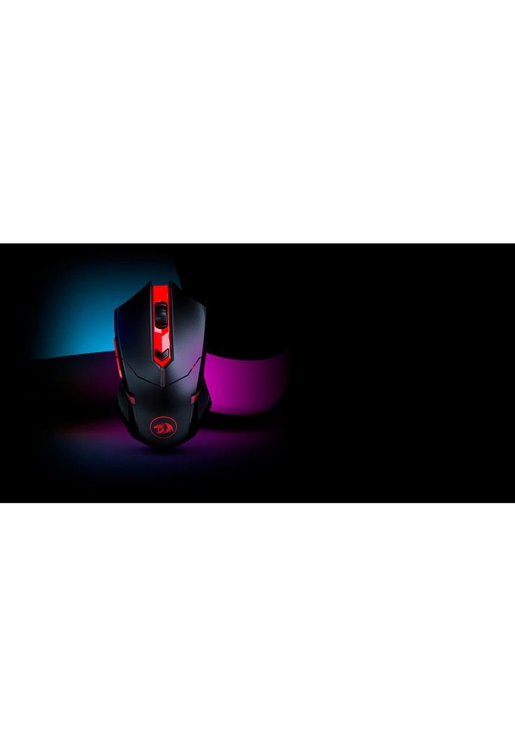 Pack Gamer Mouse Inalambrico 2.4 Ghz + Pad Redragon 33x26cm-7
