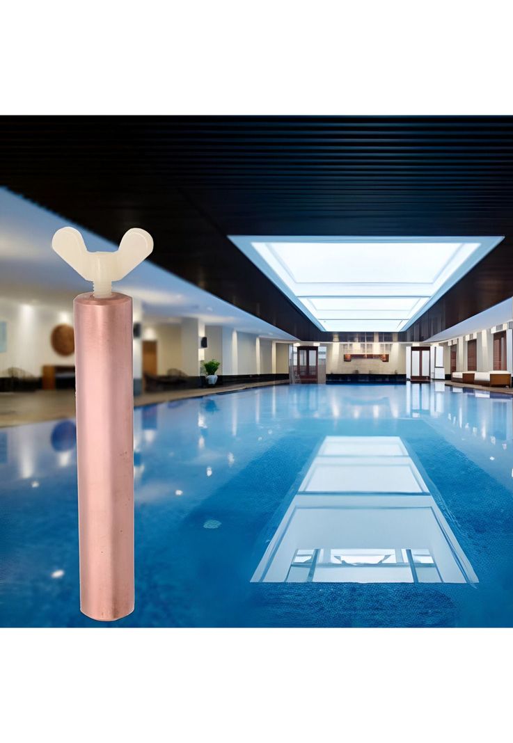 Barra de Cobre Ánodo Para Ionizadores de Piscina 100% Cobre-6