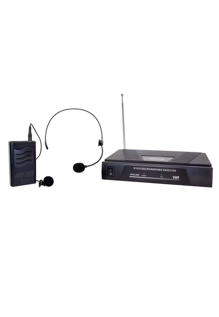 Kit Micrófonos Inalámbricos de Cintillo & Solapa Philco M210-3