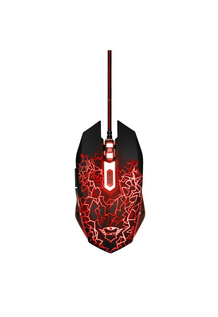 Mouse Gamer Ambidiestro Trust Gxt 105 Izza Full Retroiluminado-4