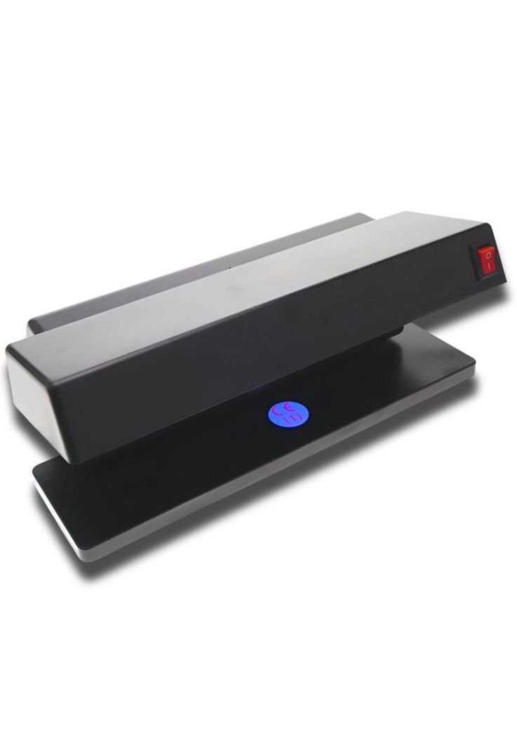 Detector De Billetes Falsos Deluxe Doble Luz Ultra Violeta-0