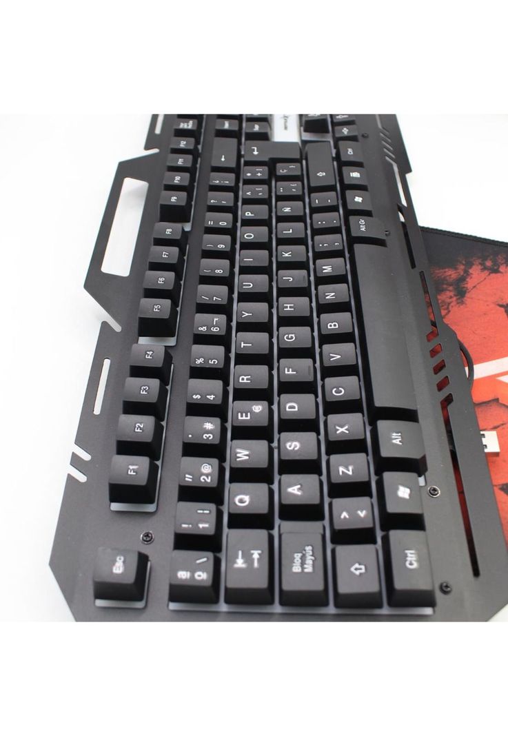 Kit Gamer 4 en 1 Mouse Teclado PAD Audifonos Reptilex RX0042-4