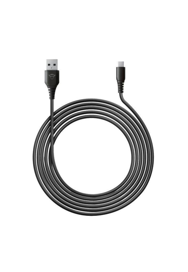 Cable De Datos Trust Type-C a USB para PS5 Carga Rápida 3M-2
