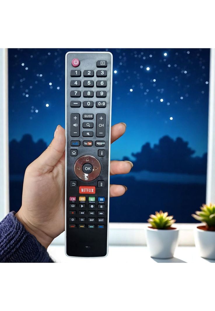 Control Remoto para Hisense Smart TV Universal Ultima Gen.-3