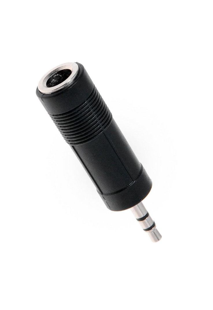 Adaptador de Audio 3.5mm Macho A 6.3mm Hembra Hifi CAV07-2