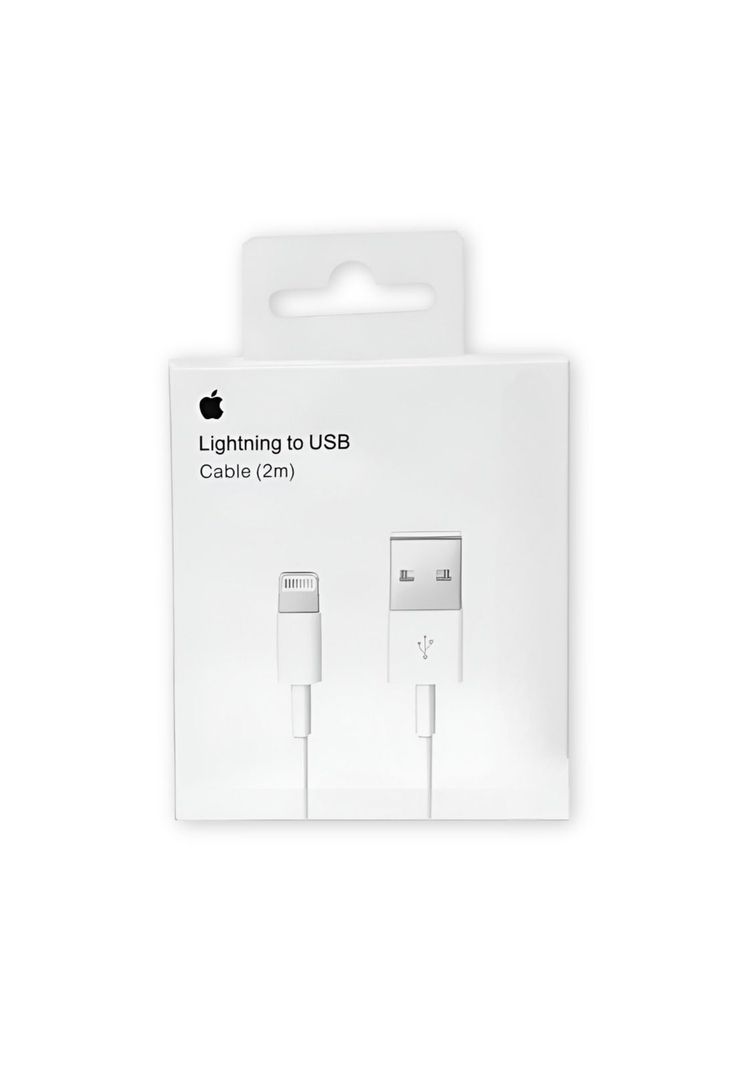 Cable de Datos Apple Lightning a USB 2M MD819AM Original-0