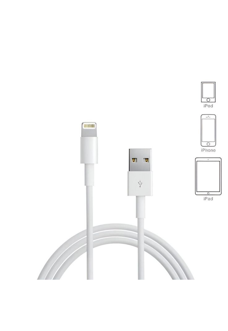Cable de Datos Apple Lightning a USB 2M MD819AM Original-5