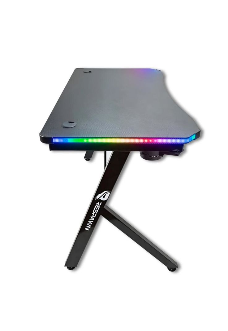 Escritorio Gamer Respawn GT500 Full RGB + PAD XL + C. Remoto-1