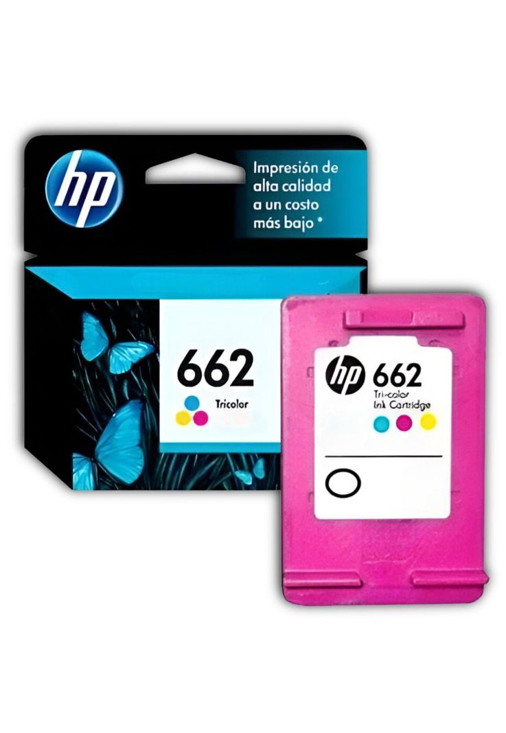 Tinta HP 662 Tricolor Cartridge Original CZ104AL 2ML Color-0
