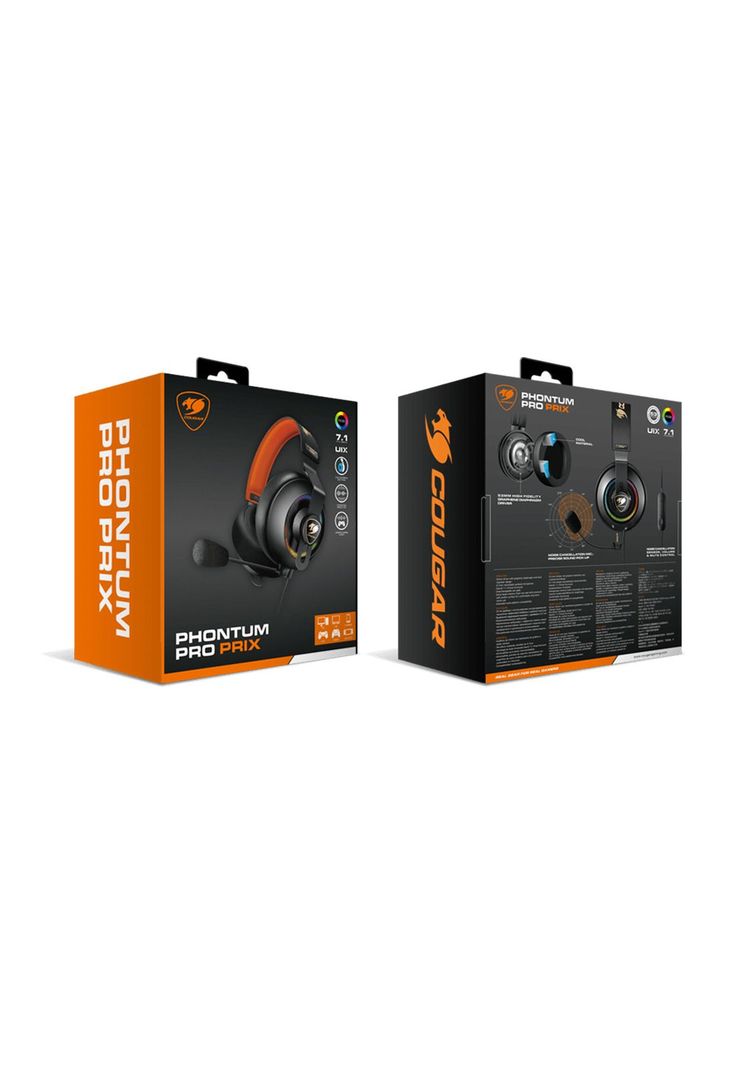 Audifonos Cougar Phontum Pro Prix USB 7.1 Multiplataformas-9