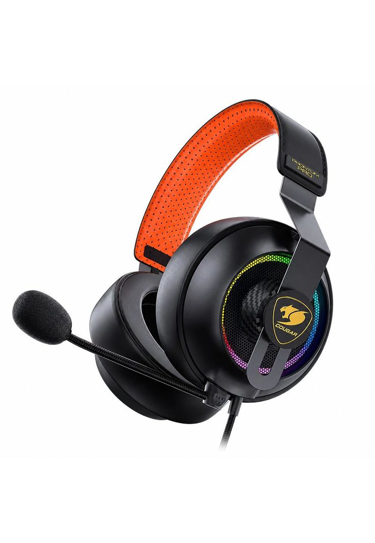 Audifonos Cougar Phontum Pro Prix USB 7.1 Multiplataformas Negro
