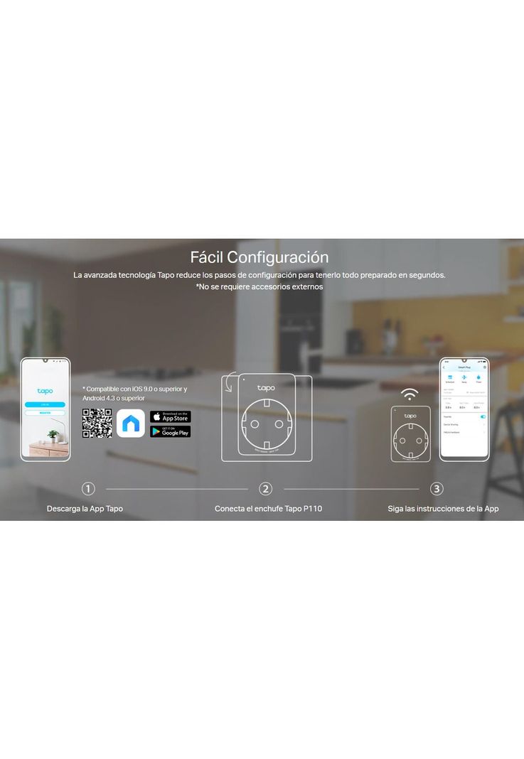 Enchufe Wifi Smart Home TP-Link Tapo P110 Alexa / Google-8