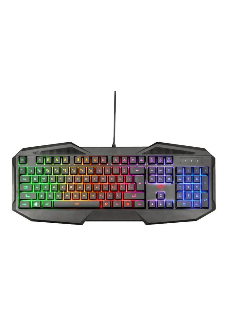 Teclado Trust Gaming GXT 830-RW RGB Multimedia Anti-Ghosting-1