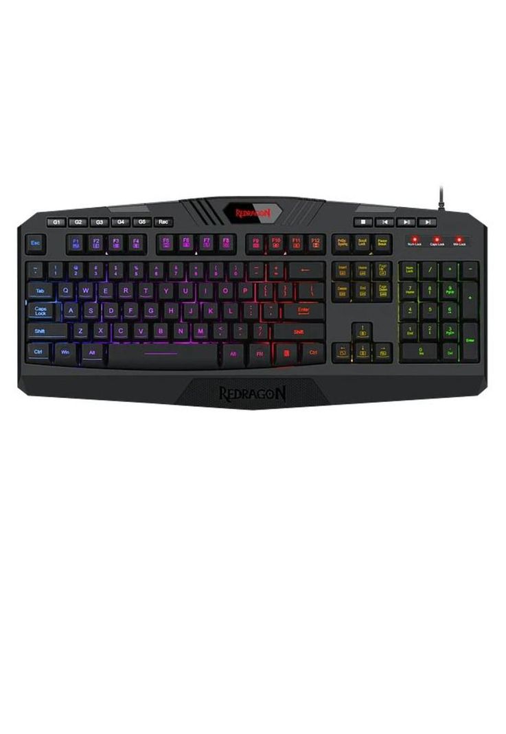 Teclado Gamer Redragon Harpe Pro Anti-Ghosting Full RGB-5
