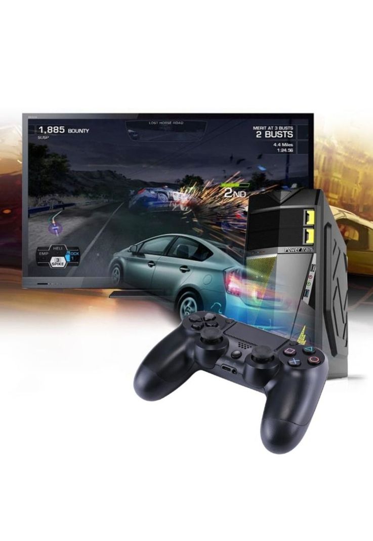 Gamepad Inalambrico Tecnolab Multiplataforma Bluetooth Black-5