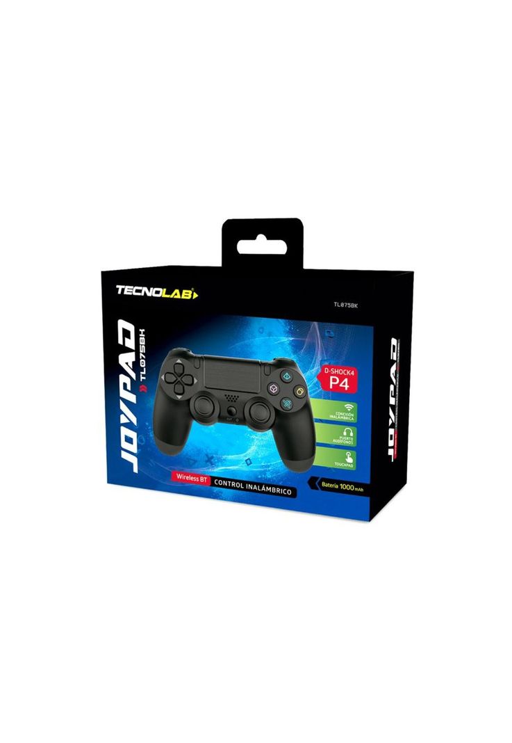 Gamepad Inalambrico Tecnolab Multiplataforma Bluetooth Black-6