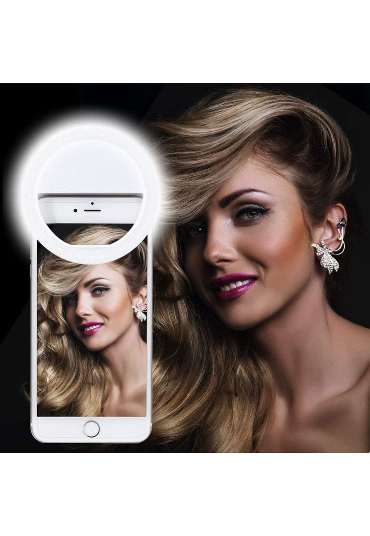 Aro Anillo de Luz Recargable Para Smartphone de Alto Brillo-1