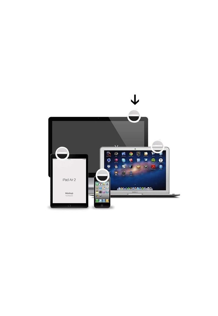 Aro Anillo de Luz Recargable Para Smartphone de Alto Brillo-3