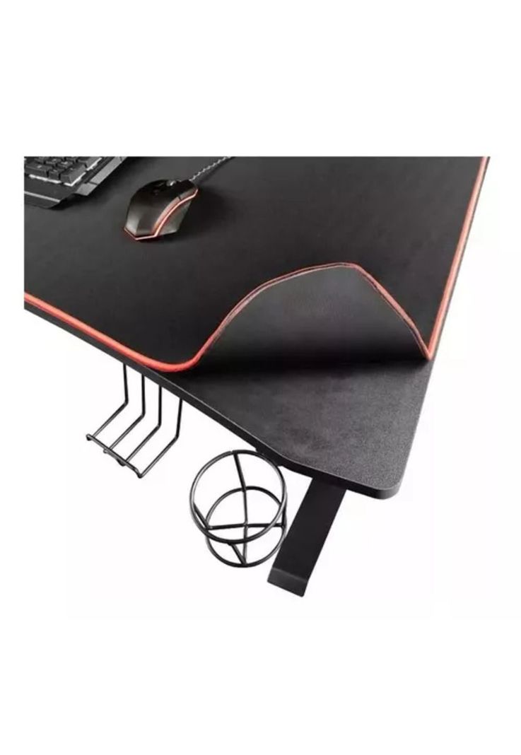 Escritorio Gamer Trust Magnicus GXT 1190 XXL + Wireless Qi-8