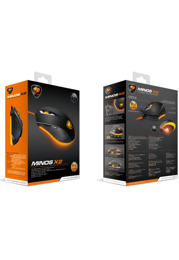 Mouse Gamer Cougar Minos X2 OMRON Retail Box-8