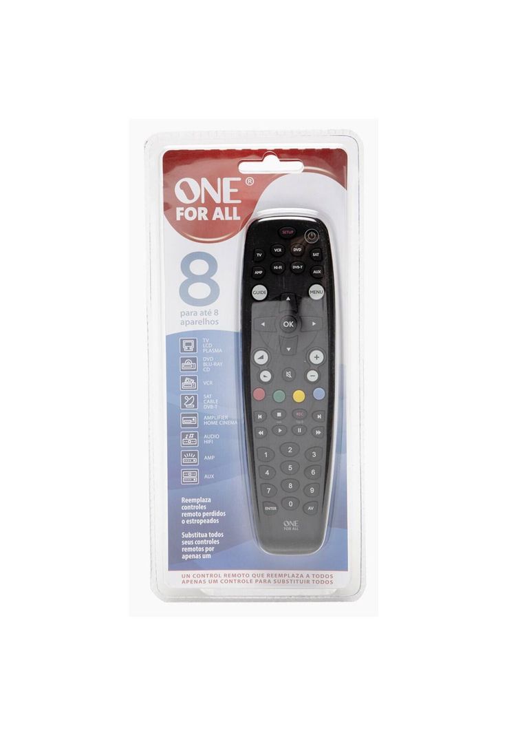 Control Remoto Universal para TV One For All Multi Dispositivos-4