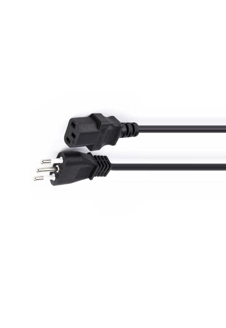 Cable de Poder PC y Electrodomésticos Reforzado 1.8M 220V-3